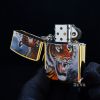 Bật lửa xăng đá Zorro in màu hình con hổ bản giới hạn Z91820