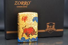 Zorro Mạ Vàng Chủ Đề  Chiến Ngưu Dũng Mãnh Bản Giới Hạn Z92034B