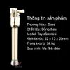 Bật lửa xăng đá Zorro tròn nhỏ Z656