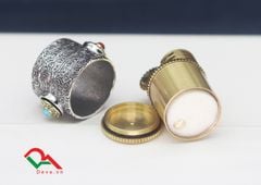 Bật lửa ốp bạc 925 Zorro Z583A