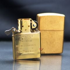 Zippo Armor Đồng Bụi Tumbled Brass Z127