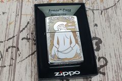 Zippo Khắc Hình Cô Gái Cao Bồi ZK120