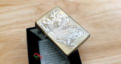 Khắc hình cá chép ZK137