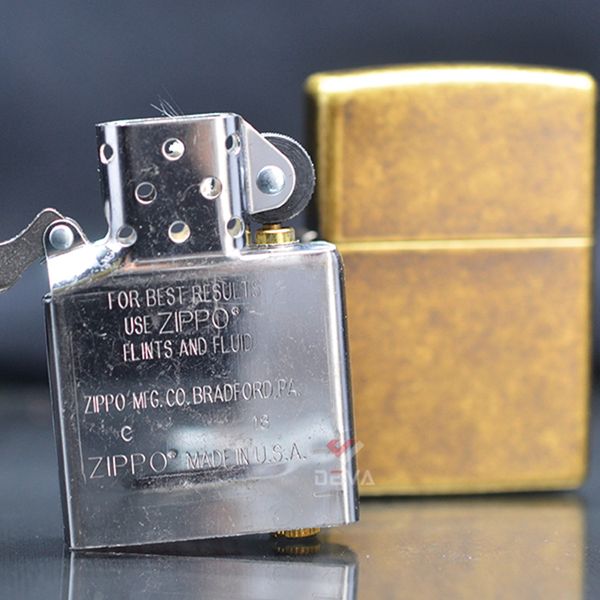Bật lửa zippo chính hãng đồng thau ZT23