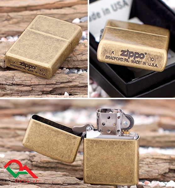 Bật lửa zippo chính hãng đồng thau ZT23
