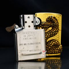 Bật lửa zippo chính hãng hình con rắn ZN109