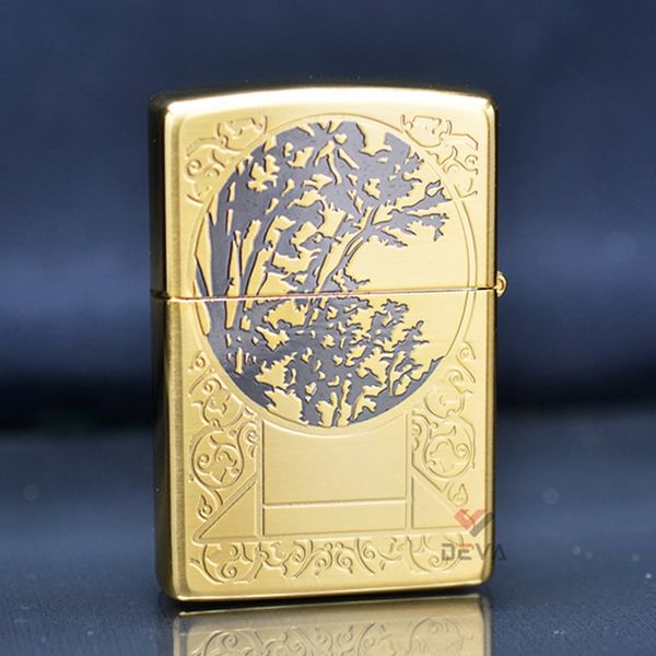Bật lửa zippo chính hãng hình ngựa Unicorn Gold Z38