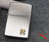 Zippo Satin cỏ 4 lá ZK82