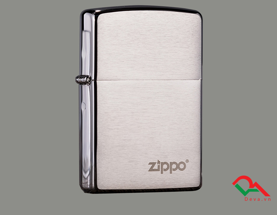 Zippo bạc xước đẹp