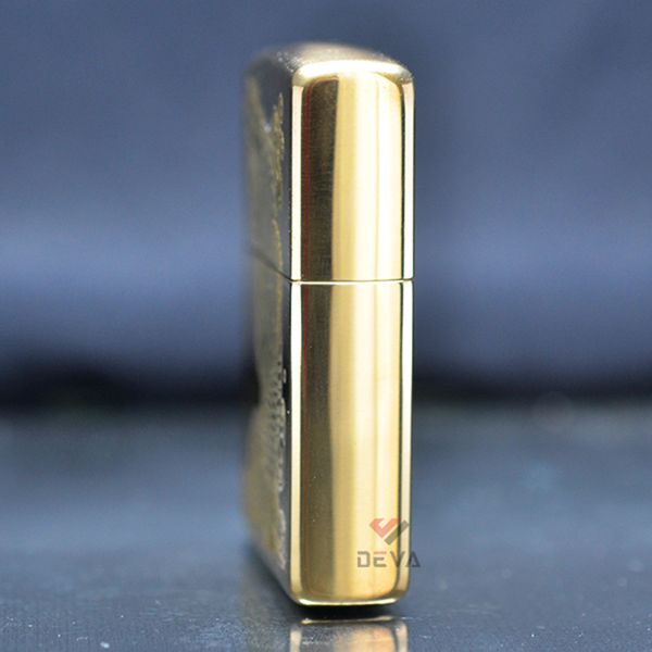 Bật lửa Zippo khắc CNC cá chép Z167