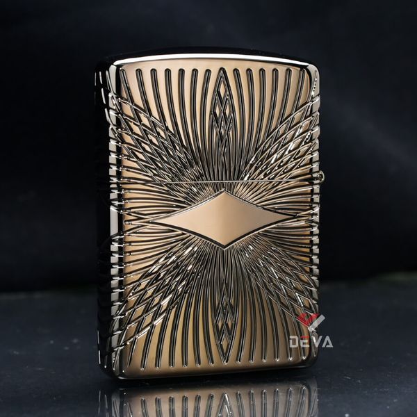 Zippo Armor Ốp Đá Pha Lê Cao Cấp Pattern Design Z24