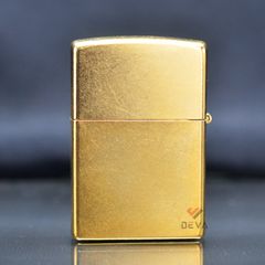 Bật lửa zippo mỹ đồng xước bụi Gold dust Z13