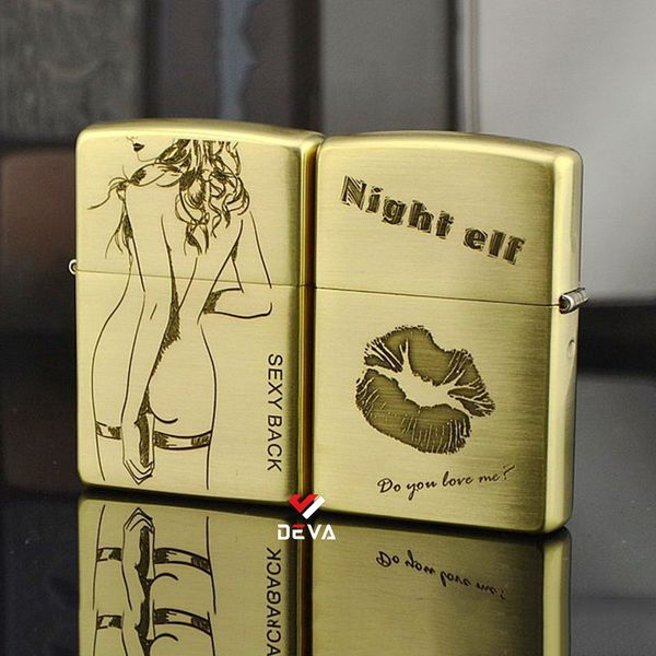 Bật lửa zippo Mỹ in hình cô gái Sexy-back ZN104