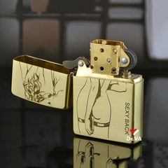 Bật lửa zippo Mỹ in hình cô gái Sexy-back ZN104