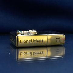 Zippo Ốp Cúp Thế Giới World Cup Rusia 2018 và Lionel Messi ZN122