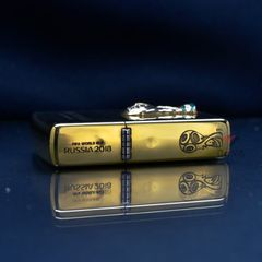 Zippo Ốp Cúp Thế Giới World Cup Rusia 2018 và Lionel Messi ZN122