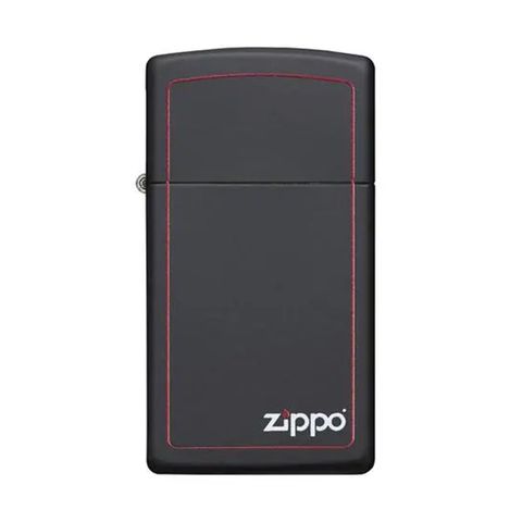 Zippo Slim sơn đen Z212