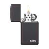 Zippo Slim sơn đen Z212
