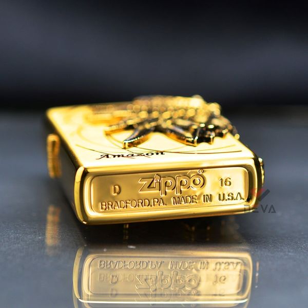 Zippo Ốp Emblem Nữ Chiến Binh Amazon Z03