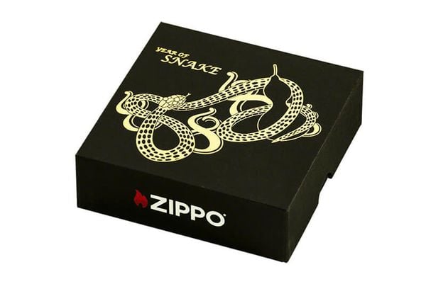 Zippo Year of the Snake 2025 Gold Plating Asia Limited Edition Z190