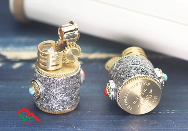 Bật lửa ốp bạc 925 Zorro Z583A