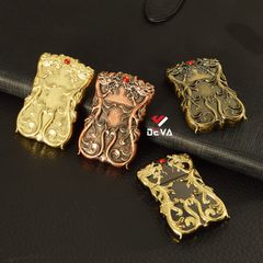 Bật lửa xăng độc lạ rồng nhả ngọc đỏ Zorro Z610