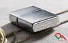 Zippo chính hãng trắng bạc xước Z11