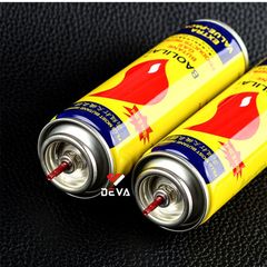 Bình ga bơm cho bật bật lửa vàng BAOLILAI loại nhỏ 180ml