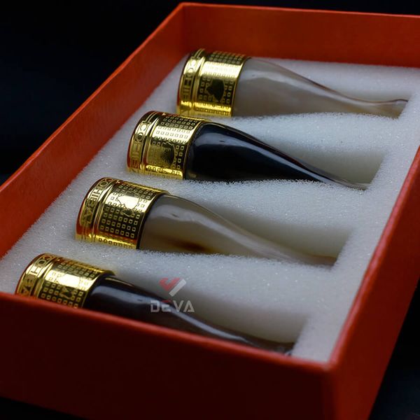 Bộ tẩu sừng xì gà 4 chiếc TS01