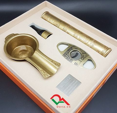 Bộ sét phụ kiện xì gà 4 món Guevara RAG 6002