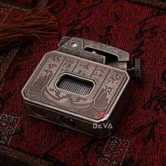 Bật lửa xăng đá Honest đánh lửa tự động có ô cửa trong suốt BCZ 849