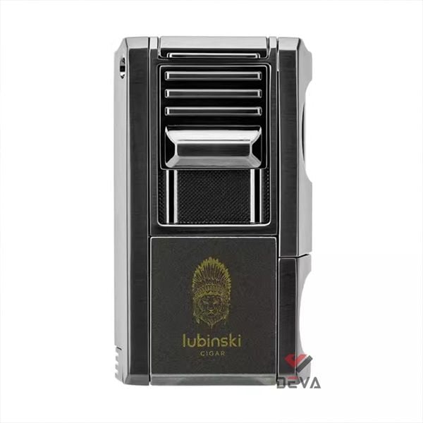 Bật lửa Lubinski khò 1 tia kèm bộ phụ kiện Cigar YJA 10057