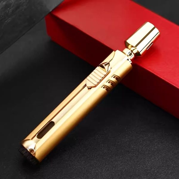 Bật lửa Jobon khò 3 tia cán dài ô chứa ga trong suốt ZB 993