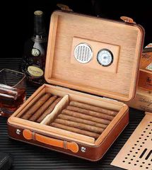 Cặp bao da đựng xì gà Lubinski XJ 2004