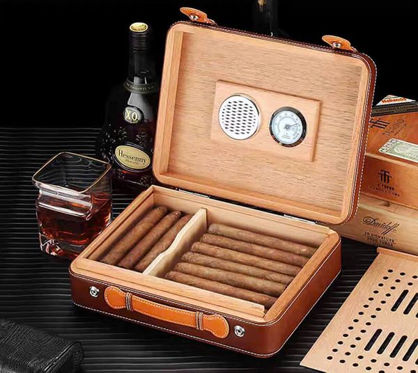 Cặp bao da đựng xì gà Lubinski XJ 2004