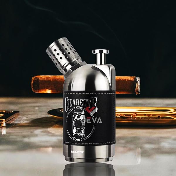 Bật lửa chính hãng Honest khò 4 tia bình chứa gas lớn kèm đục BCZ 842