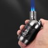 Bật lửa chính hãng Honest khò 4 tia bình chứa gas lớn kèm đục BCZ 842
