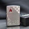 Zippo Armor Khắc Chìm Hoa Văn Khảm Gạch Tile Mosaic Z298