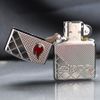 Zippo Armor Khắc Chìm Hoa Văn Khảm Gạch Tile Mosaic Z298