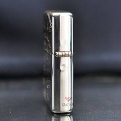 Zippo Bạc Khối Tái Bản 1937 Vintage Khắc Hình Ngựa BK13