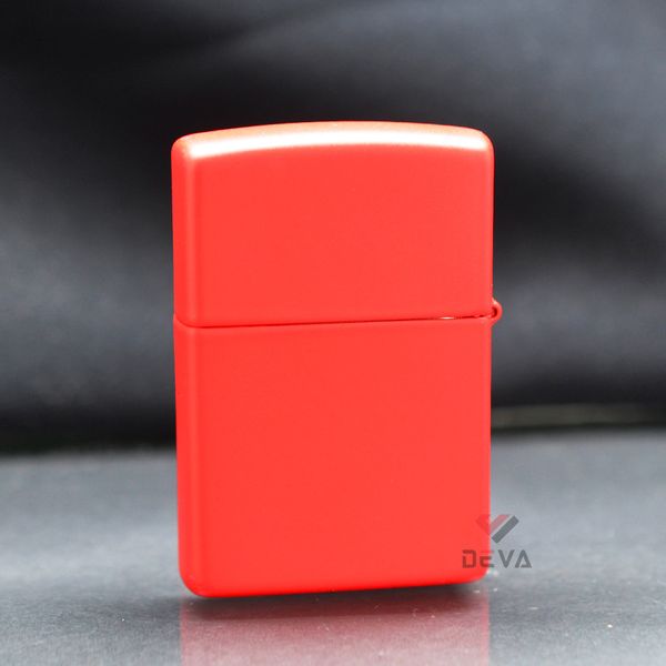 Zippo Sơn Đỏ Chủ Đề Con Giáp Tý-Chuột Z115