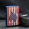 Zippo Sơn Ngọn Lửa Yêu Nước Patriotic Flame Design Z184