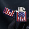Zippo Sơn Ngọn Lửa Yêu Nước Patriotic Flame Design Z184