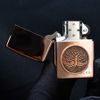 Tìm Zippo Vàng Hồng Ốp Emblem Cây Sự Sống Tree Of Life Z152