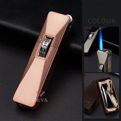 Bật lửa ga đá chính hãng Focus khò 1 tia có khóa an toàn F110