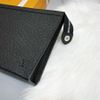 Clutch cầm tay da đen nhám VCT13