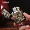 Bật lửa xăng Zorro phượng hoàng mạ vàng bản giới hạn Z2-1077