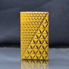 Dupont Xăng Đá Họa Tiết Vân Kim Cương Tam Giác 3D D180-DX