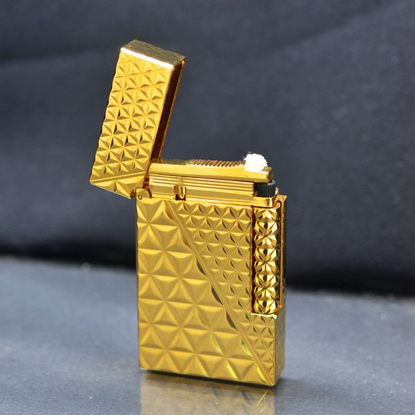 Dupont Xăng Đá Họa Tiết Vân Kim Cương Tam Giác 3D D180-DX