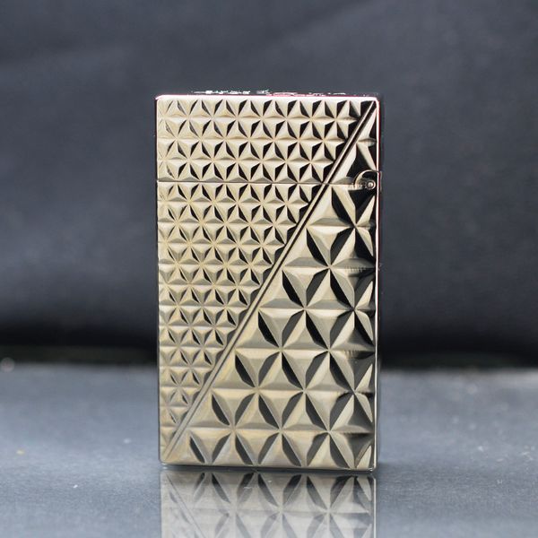 Dupont Xăng Đá Họa Tiết Vân Kim Cương Tam Giác 3D D180-DX